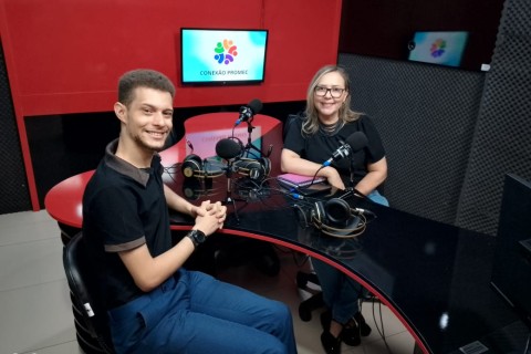Visita do Ryan, Empreendedor da Excelente Empreendimentos Educacionais e ex atendido da Promec.